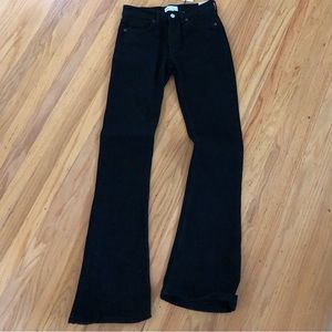 ZARA black flare pants/jeans - size 0
